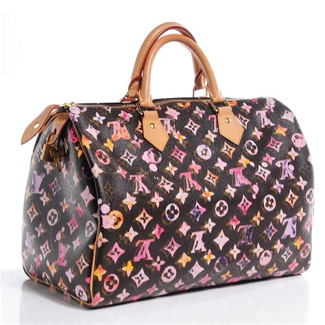 louis Vuitton Speedy 35 watercolor